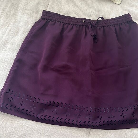 NWT J. Crew Plum Skirt - Picture 1 of 5